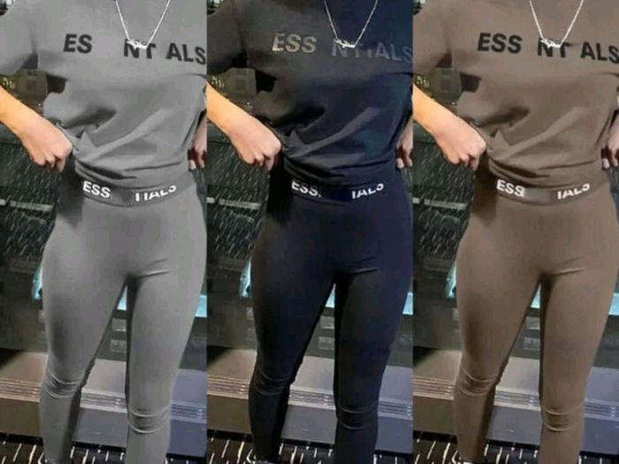 essentials ladies 2 piece sets size medium