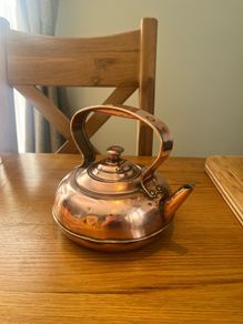 Antique Copper Kettle