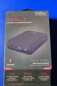 Power Bank 10000 Mah fast charge usb type C