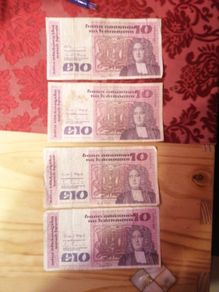 1981-85 Ireland Series B Banknotes