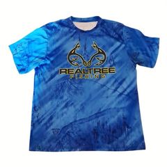 RealTree blue camo spf/sun protect Shirt