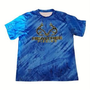 RealTree blue camo spf/sun protect Shirt