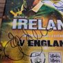 Wayne Rooney John O Shea signed Ireland v England 2015 programme Image 3