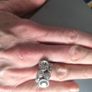 Ring. Sparkly art deco ring. size 9. Stainless. Image 4