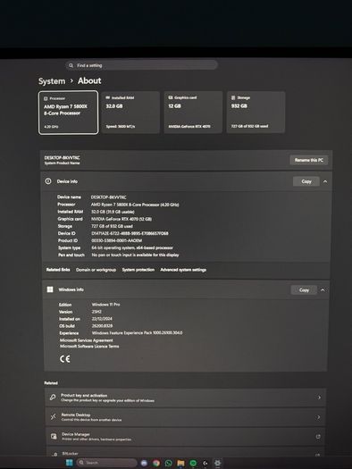Gaming / Streaming PC Setup - RTX 4070 + Ryzen 5800x