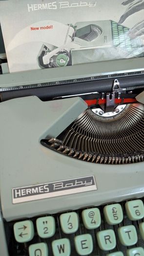 Vintage Hermes Baby typewriter