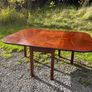 antique table drop leaf mahogany Image 3