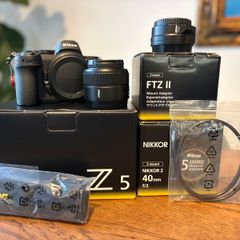 Nikon Z5 + NIKKOR Z 40mm f/2 + FTZII adapter
