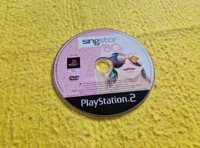 Singstar 80 s PlayStation2 Ps2 Games Original