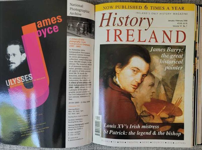 History Ireland Magazine 11 Issues 2005 to 2006 with Official Binder