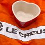 le creuset French press and heart ramekin Image 5