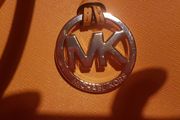Fabulous yellow leather Michael Kors bag and wallet with gold hardware
