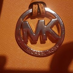 Fabulous yellow leather Michael Kors bag and wallet with gold hardware