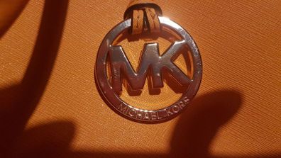Fabulous yellow leather Michael Kors bag and wallet with gold hardware