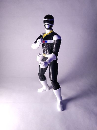 Mighty Morphin Power Rangers In Space Black Ranger For Sale in ...
