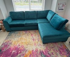 L shaped sofa