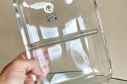 Mid Century Walther Crystal Glass Dish, Vintage West Germany