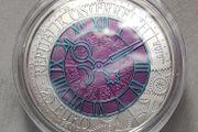 Austria 25 Euro Silver/Niobium (.900) Proof Coin 2016 - Time - Silver Niobium Series