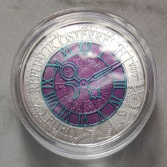 Austria 25 Euro Silver/Niobium (.900) Proof Coin 2016 - Time - Silver Niobium Series
