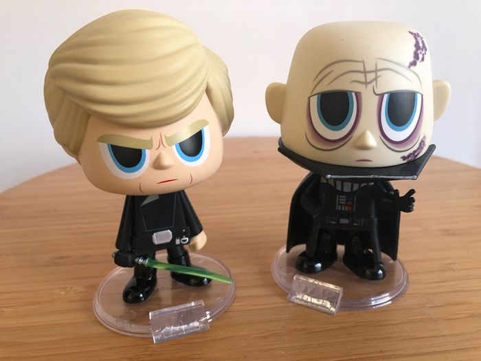 Funko Vynl: Star Wars - Darth Vader & Luke Skywalker 2 Pack
