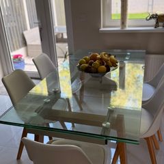 Dining table and chairs
