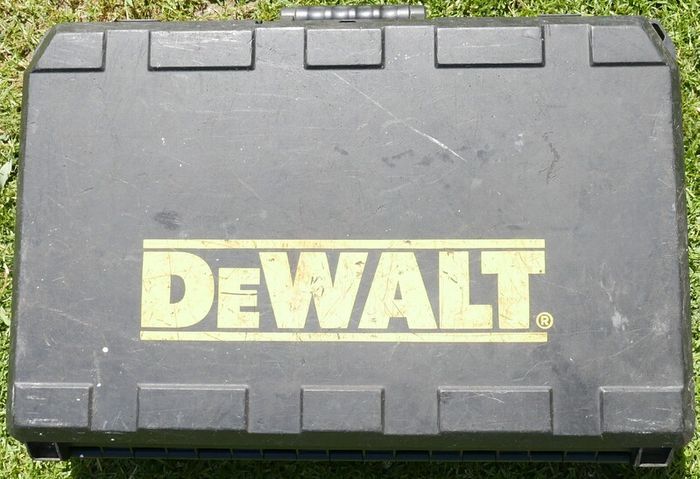 Dewalt DC222 SDS Cordless Drill 24V With 2 Battery and Box  in working order
