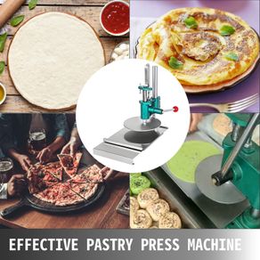 BRAND NEW 7.8in Manual Pizza Dough Press Machine Home Big Roller Sheeter Pasta Maker Pastry Flattening Presser Kitchen Appliance