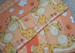 New cotton cot cover set