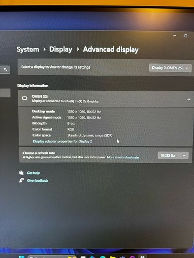 Gaming Monitor Omen 25i
