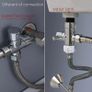Hand held Toilet bidet sprayer set Kit Stainless Steel Hand Bidet faucet for Bathroom hand sprayer shower head self cleaning Image 3