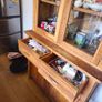 Solid Oak Kitchen Dresser / Display Cabinet (Two-Piece) Image 4