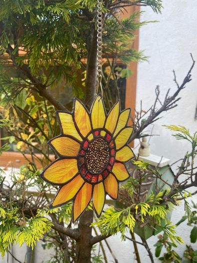 Sunflower Suncatcher