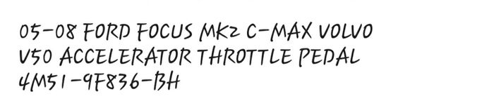 Throttle pedal