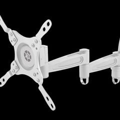 White TV wall bracket