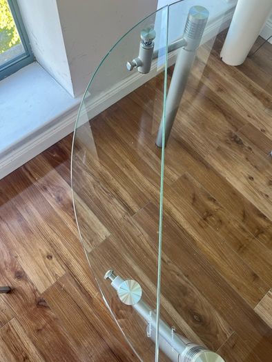 glass dining table