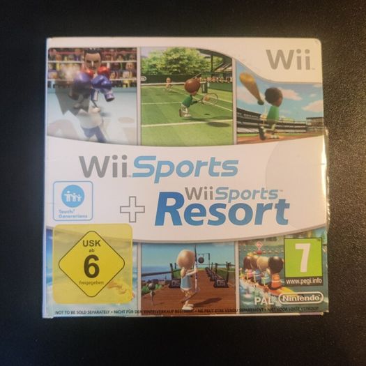 Wii Sports + Wii Sports Resort Nintendo Wii