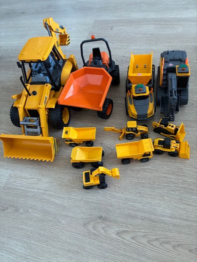 Toy JCB diggers