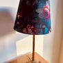 Pair of Stunning Floral Lampshades Dark Romantic Maximalist Country House Style BRAND NEW Image 4