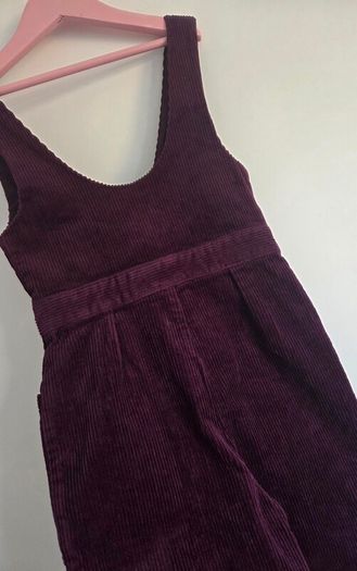 6-7years, Brand-New LeighTucker Purple Corduroy Jumpsuit