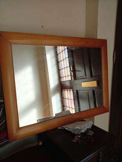 Large Solid Pine Wall Mirror. Hallway, Living Room or Bedroom