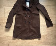 Zara Brown Tailored Coat