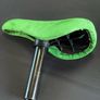Mafiabikes BMX / Kids Bike Seat with 25.4mm Post Green Excellent Condition Image 5