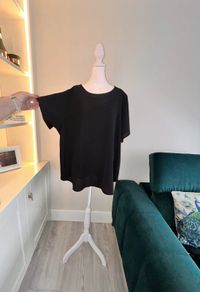 Brand New Ladies Black Top from Only Carmakoma. Size UK 24 / EU 52 cm