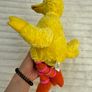 Sesame Street Big Bird Plush Gund 2007 Sesame Place approx. 33 cm. Dirty Used Please see photos Image 9