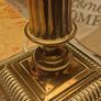 Huge Antique Heavy Brass Lamp Image 3