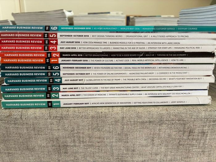 Harvard Business Review Magazine Collection.