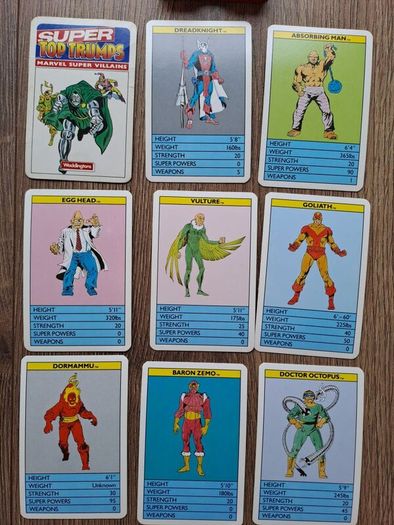 Waddingtons Top Trumps - Marvel Super Villians