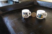 Sylvester and Tweety collectable miniature cups