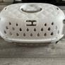 Rabbit cage and pet transport carrier. Image 4