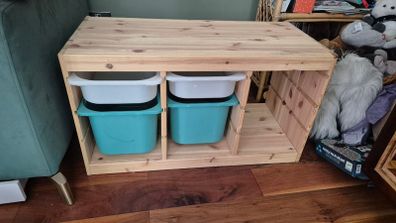 Ikea Pine Trofast Toy Storage